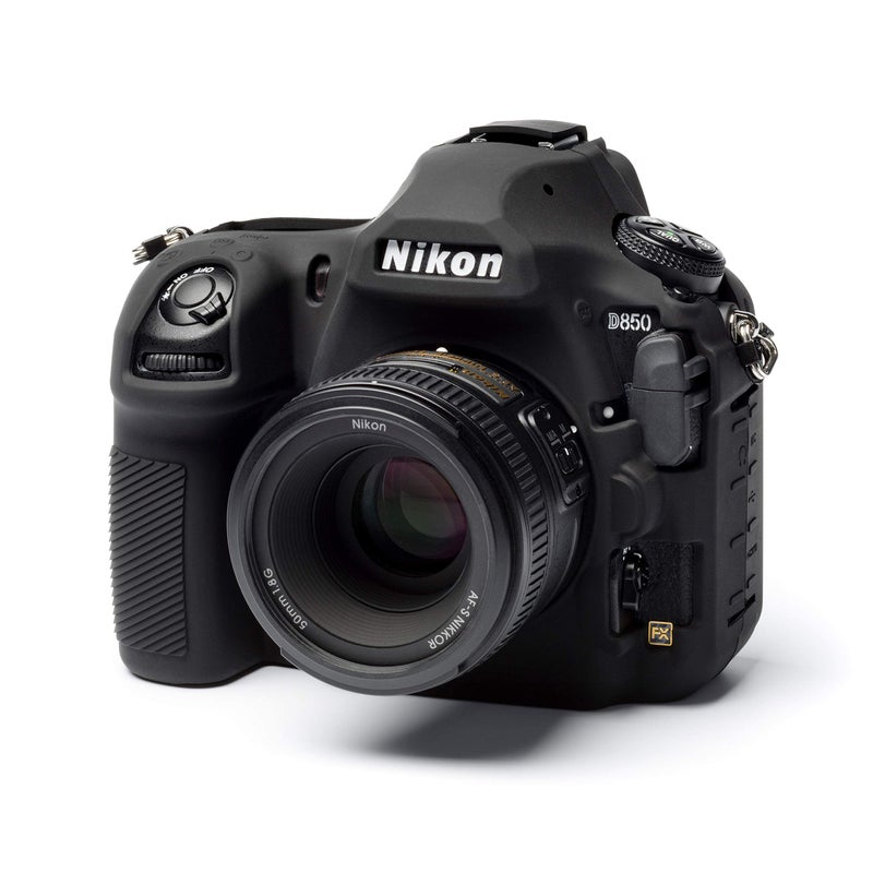 easyCover Silicone Case for Nikon D850 Camera, Black - Image 4